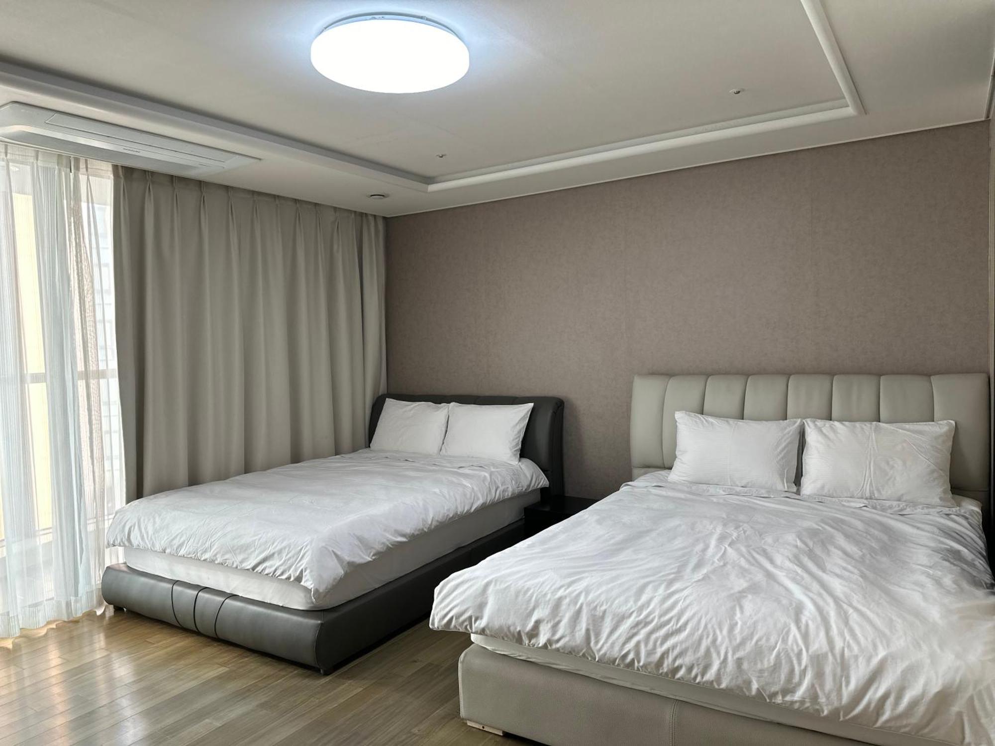 Апартаменты Haeundae Luxury House Пусан Экстерьер фото